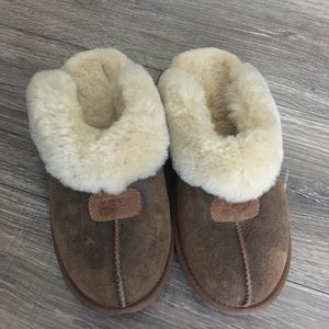 UGG Genuine Shearling Slippers